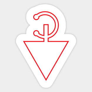 tazerzit symbol Sticker